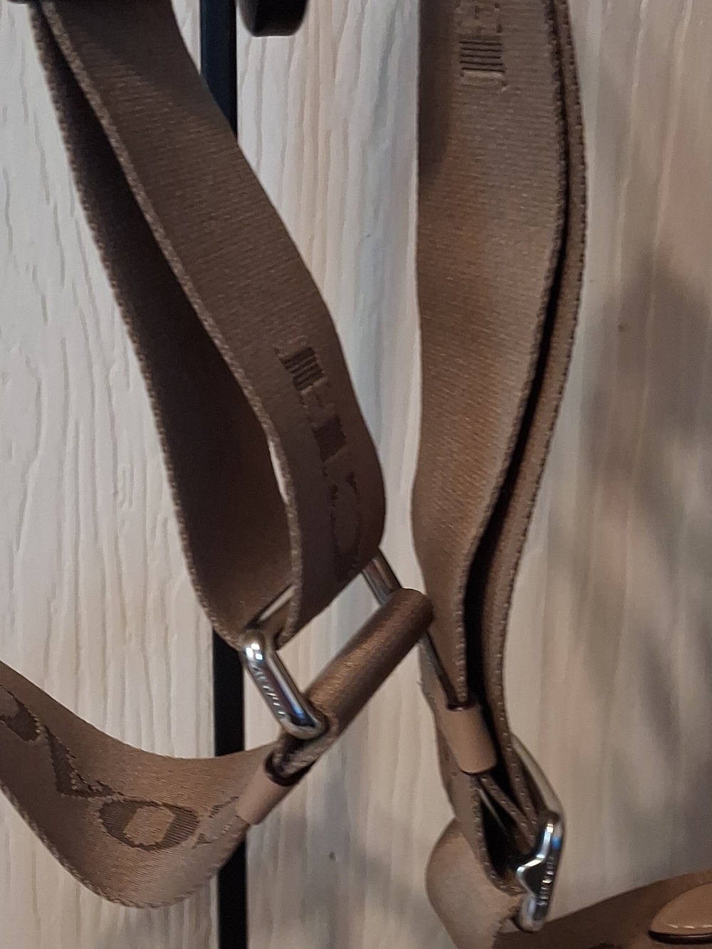Coach Signature Ellie File Canvas and Leather Shoulder Bag in Khaki - Picture 14 of 14